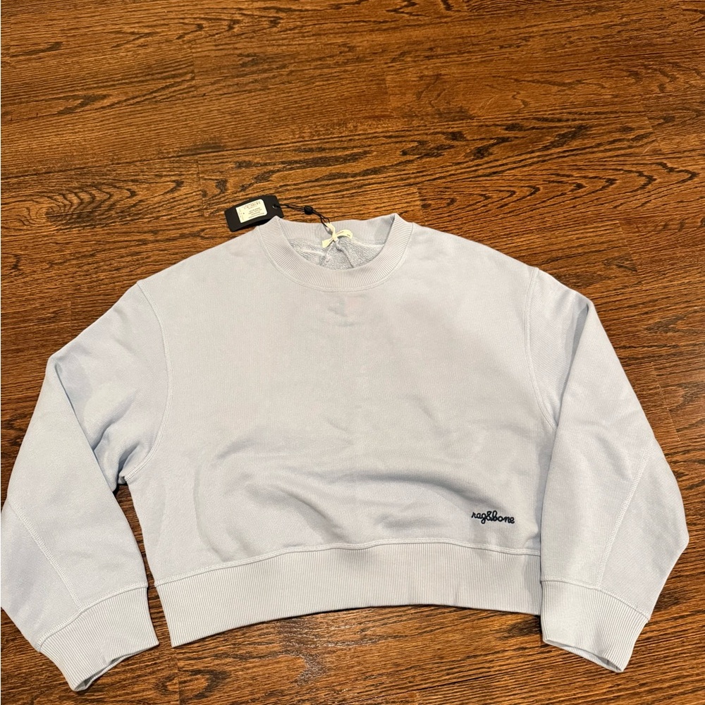 Rag & Bone raindrop terry sweatshirt NWT